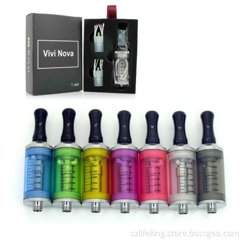 2013 Lifeking Vivi Nova Tank Atomizer, 1.8/2.4/2.8ohm Coil Head, Hot Selling! !